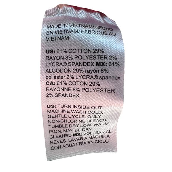 Chicos Womens Size 4 Reg Pull On Jeggings Ankle Jeans Tropical Floral Print - Picture 8 of 10